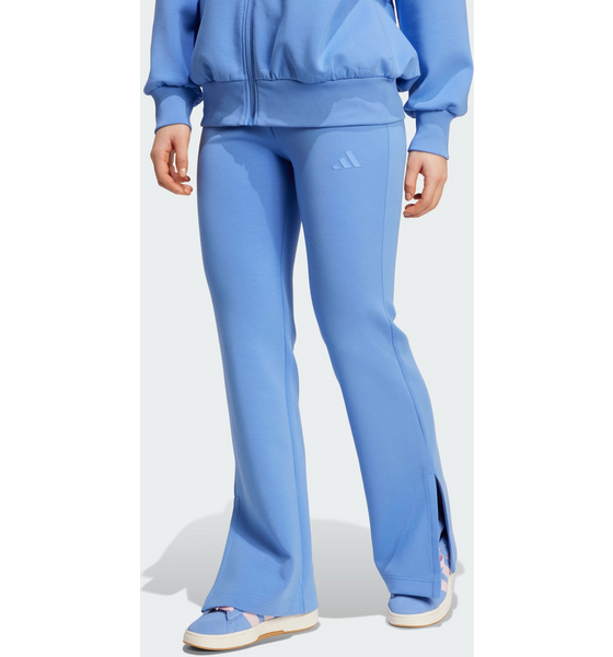 948717102107 ADIDAS Adidas All Szn Soft Lux Flared Pants  Model01 Detail