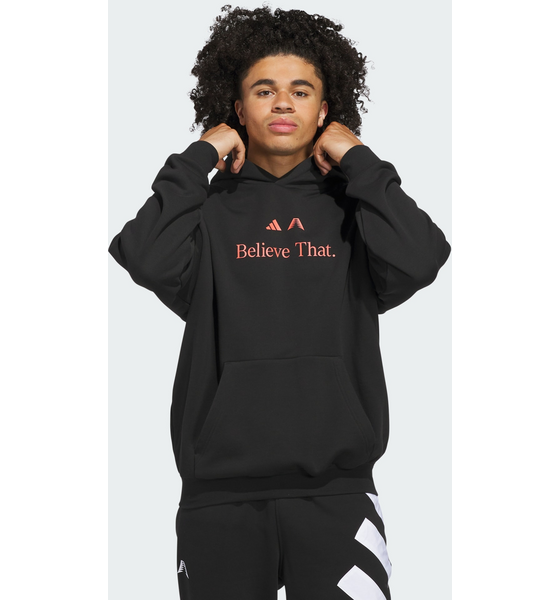 
ADIDAS, 
Adidas Anthony Edwards Believe That-huvtröja, 
Detail 1
