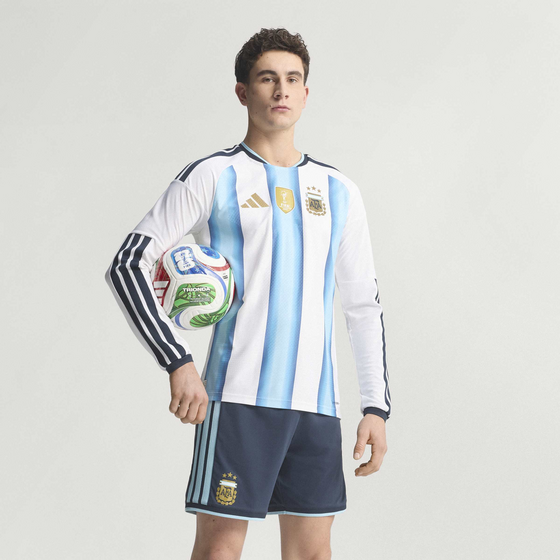 
ADIDAS, 
Adidas Argentina 26 Home Authentic Long Sleeve Jersey, 
Detail 1
