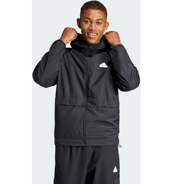 Adidas Adidas City Escape Full-zip Hoodie Urheilu BLACK