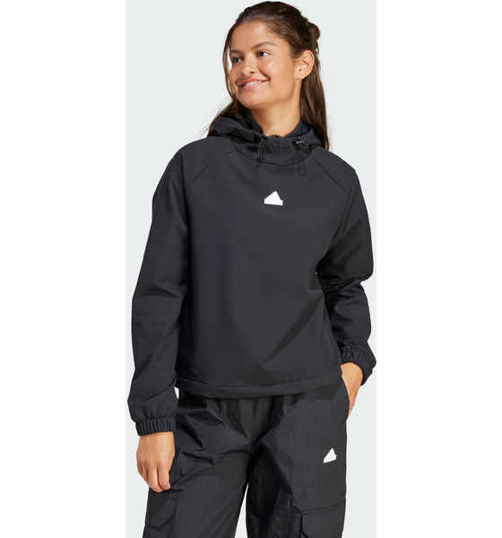 
ADIDAS, 
Adidas City Escape Hoodie With Bungee Cord, 
Detail 1
