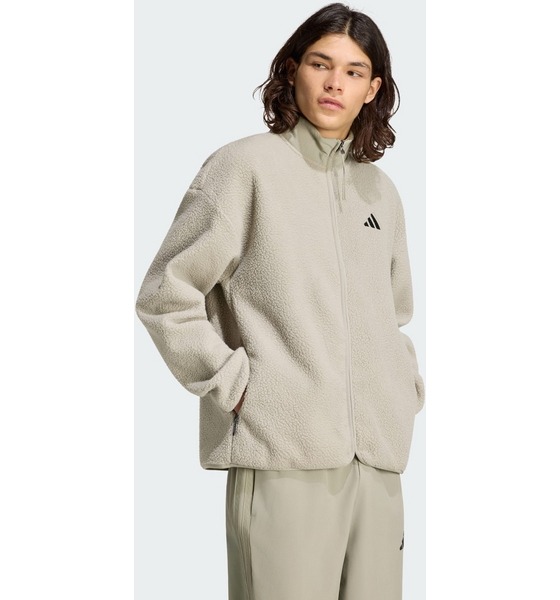 
ADIDAS, 
Adidas City Tech 3-stripes H&ouml;gflossad Fleece Med Hel Dragkedja, 
Detail 1
