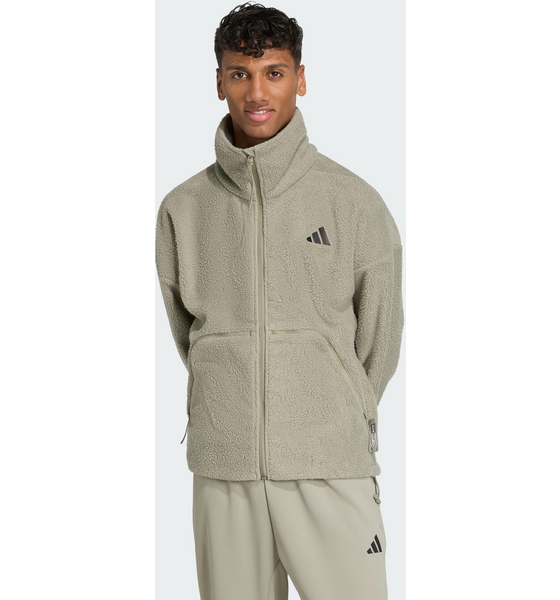 
ADIDAS, 
Adidas City Tech Tjock Jacka I Fleece Med Hel Dragkedja, 
Detail 1
