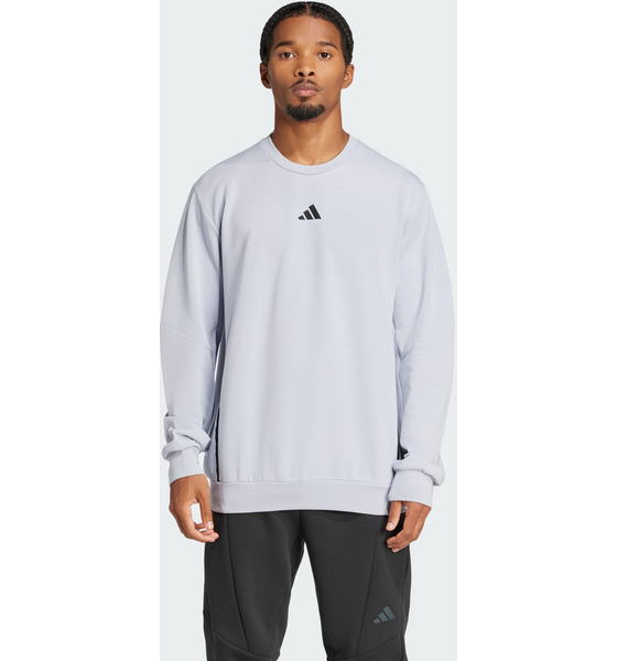 939978102101 ADIDAS Adidas Designed For Training Crew Sweatshirt  Model01 Detail