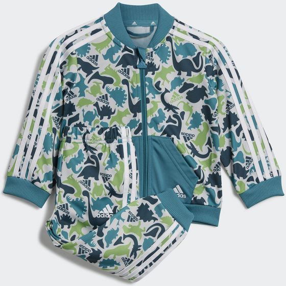 ADIDAS, Adidas Dino Camo Allover Print Shiny Polyester Tracksuit