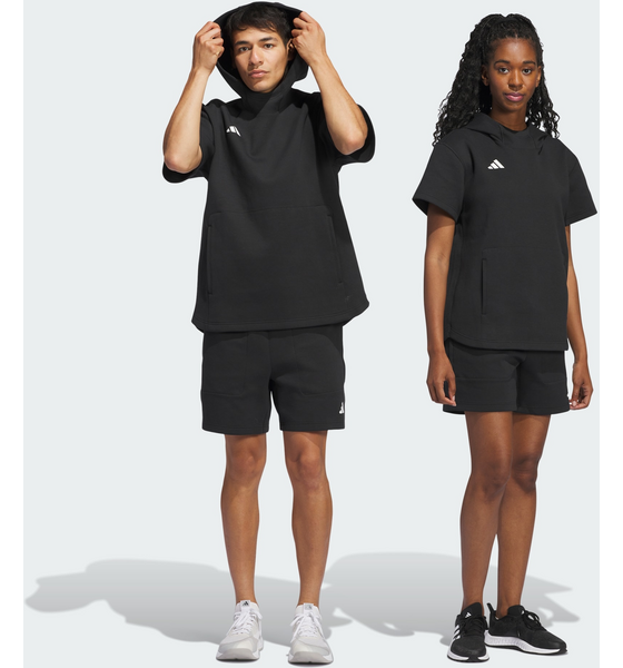 
ADIDAS, 
Adidas Dugout Short Sleeve Hoodie (gender Neutral), 
Detail 1
