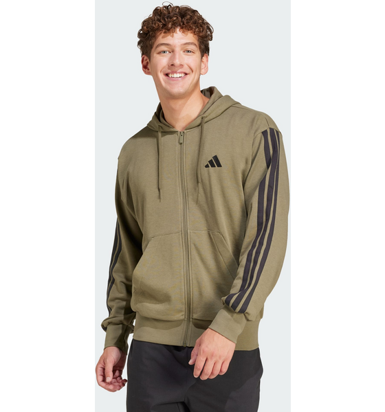 
ADIDAS, 
Adidas Essentials 3-stripes French Terry Full-zip Hoodie, 
Detail 1
