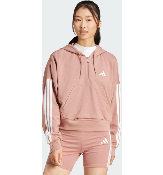 
ADIDAS, 
Adidas Essentials 3-stripes French Terry Quarter-zip Hoodie, 
Detail 1
