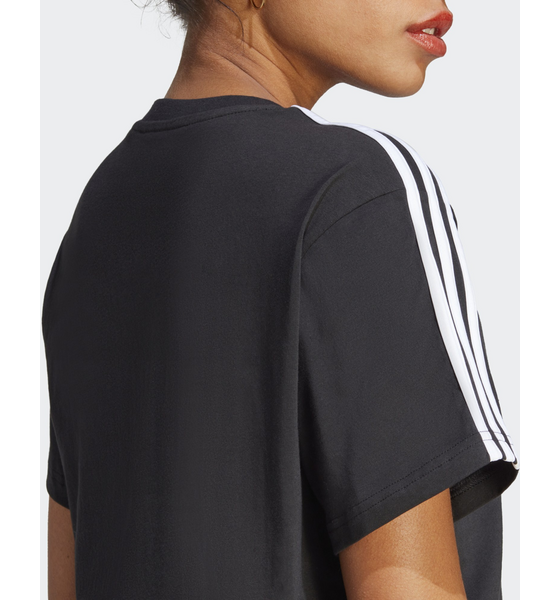 ADIDAS, Adidas Essentials 3-stripes Single Jersey Crop Top