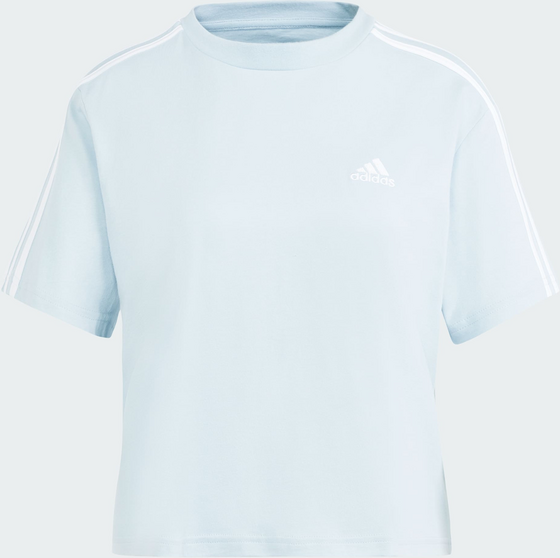 ADIDAS, Adidas Essentials 3-stripes Single Jersey Crop Top