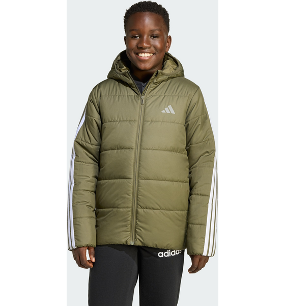 951081102101 ADIDAS Adidas Essentials 3-stripes Vadderad Jacka För Barn  Model01 Detail