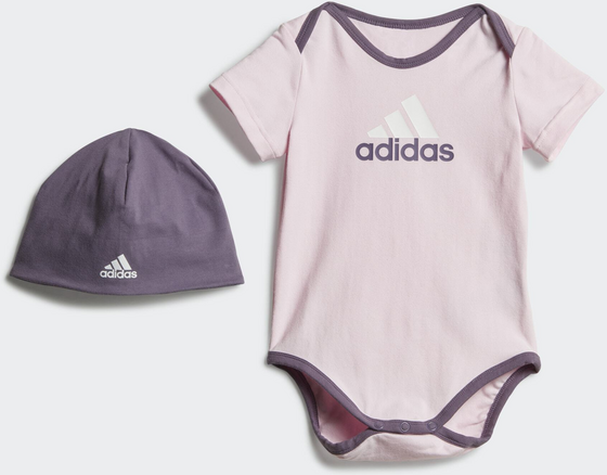 
ADIDAS, 
Adidas Essentials Big Logo Bodysuit Och Mössa Presentset Barn, 
Detail 1
