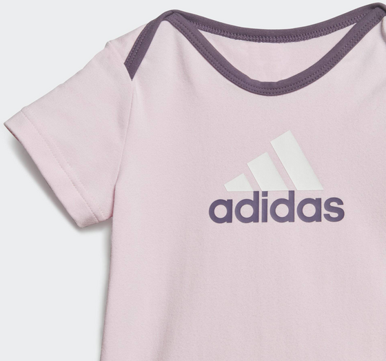 ADIDAS, Adidas Essentials Big Logo Bodysuit Och Mössa Presentset Barn
