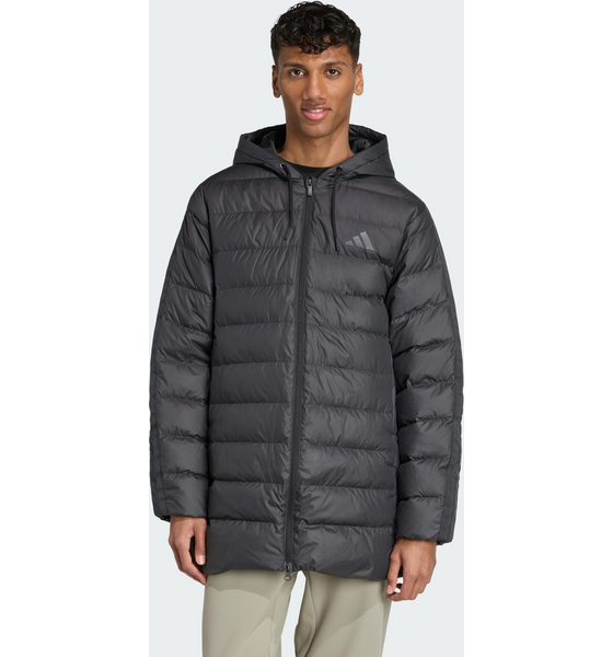 Adidas Essentials Climawarm 3 полоски Lätt Dunparkas Med Huva