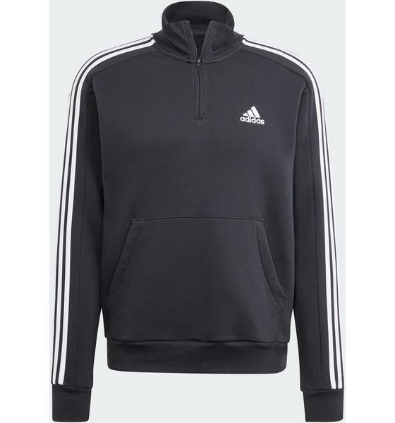 ADIDAS, Adidas Essentials Fleece 3-stripes 1/4-zip Sweatshirt