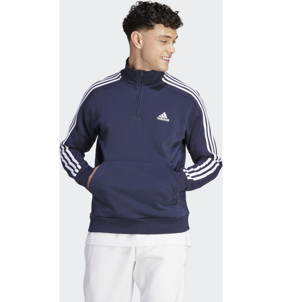
ADIDAS, 
Adidas Essentials Fleece 3-stripes 1/4-zip Sweatshirt, 
Detail 1
