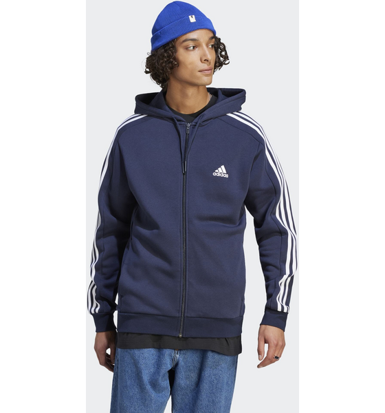 
ADIDAS, 
Adidas Essentials Fleece 3-stripes Full-zip Hoodie, 
Detail 1
