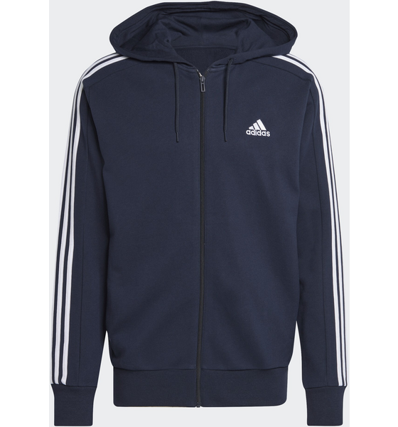 ADIDAS, Adidas Essentials French Terry 3-stripes Full-zip Hoodie