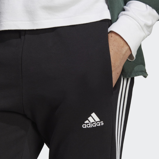ADIDAS, Adidas Essentials French Terry Tapered Elastic Cuff 3-stripes Pants