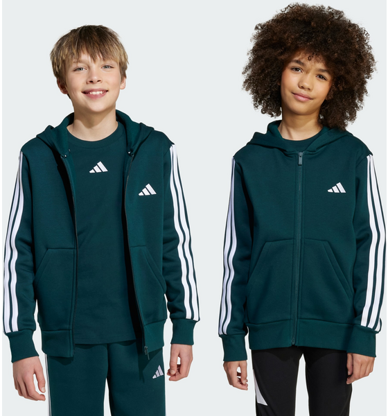 938719105101 ADIDAS Adidas Essentials Full-zip Hoodie  Model01 Detail