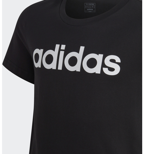ADIDAS, Adidas Essentials Linear Logo Cotton Slim Fit Tee