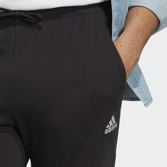 ADIDAS, Adidas Essentials Single Jersey Tapered Elasticized Cuff Logo Pants