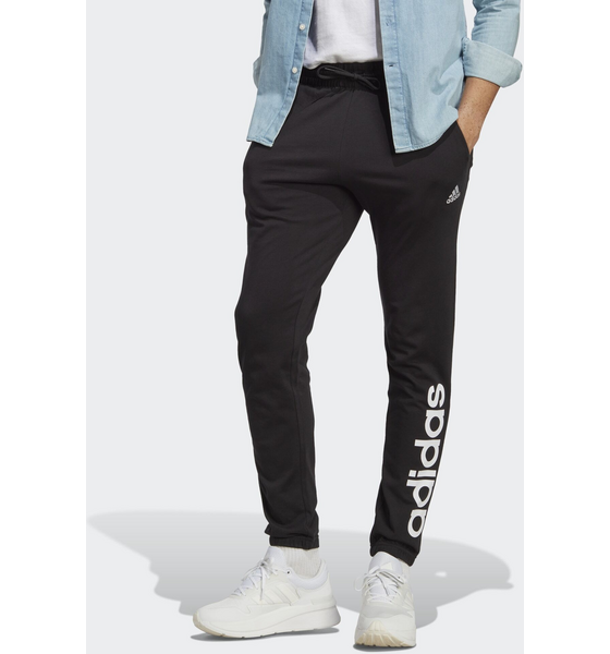 
ADIDAS, 
Adidas Essentials Single Jersey Tapered Elasticized Cuff Logo Pants, 
Detail 1
