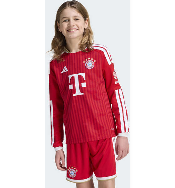 
ADIDAS, 
Adidas Fc Bayern 26/27 L&aring;ng&auml;rmad Hemmatr&ouml;ja F&ouml;r Barn, 
Detail 1

