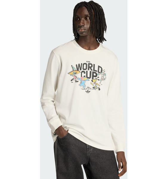 
ADIDAS, 
Adidas Fifa World Cup 2026 Mascot Long Sleeve T-shirt, 
Detail 1
