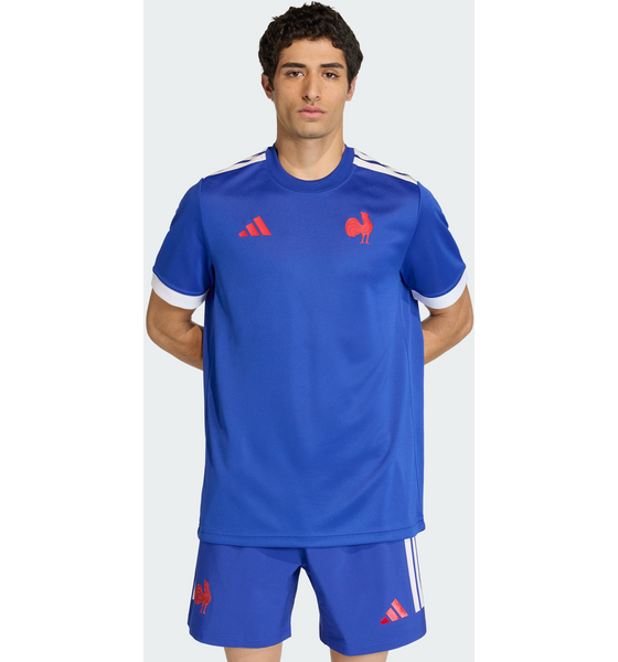 
ADIDAS, 
Adidas France Rugby Home Supporter Replica T-shirt, 
Detail 1
