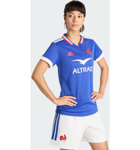 
ADIDAS, 
Adidas France Rugby Home Womens Replikatröja, 
Detail 1
