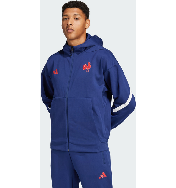 
ADIDAS, 
Adidas France Travel Z.n.e. Full-zip Hooded Träningsjacka, 
Detail 1
