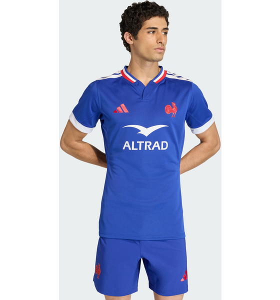 
ADIDAS, 
Adidas Frankrike Rugby Performance Replica Tr&ouml;ja, 
Detail 1
