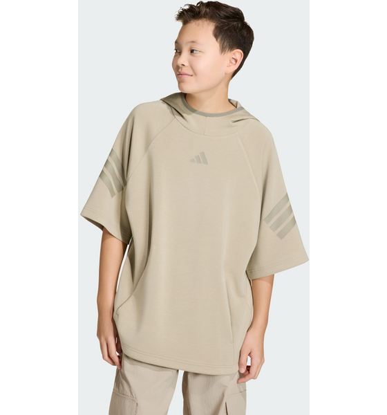 
ADIDAS, 
Adidas Future Icons 3 Stripes Short Sleeve Hoodie, 
Detail 1
