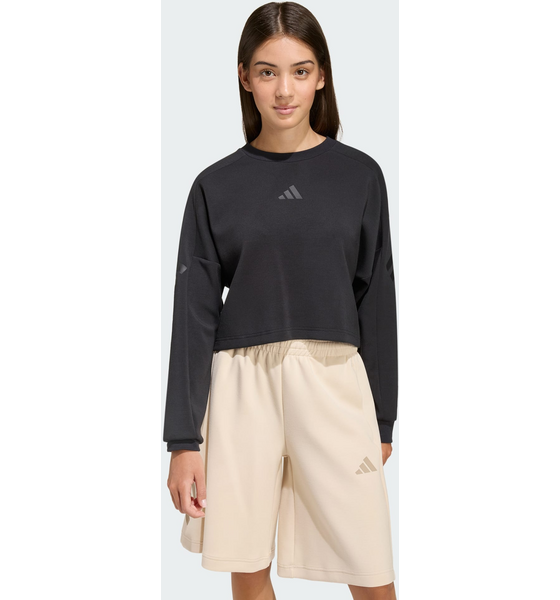 
ADIDAS, 
Adidas Future Icons 3 Stripes Sweatshirt I Crop-modell, 
Detail 1

