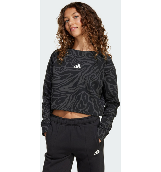 947567101101 ADIDAS Adidas Future Icons Cropped Sweatshirt För Barn  Model01 Detail