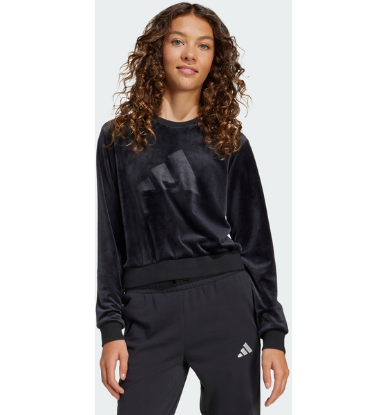 952935101101 ADIDAS Adidas Girl Holiday Glam-sweatshirt I Crop-modell  Model01 Detail