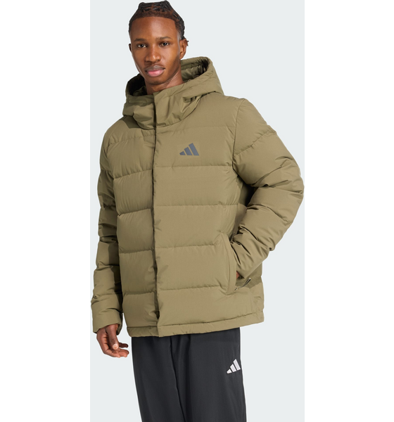 
ADIDAS, 
Adidas Helionic Climawarm Dunjacka Med Huva, 
Detail 1
