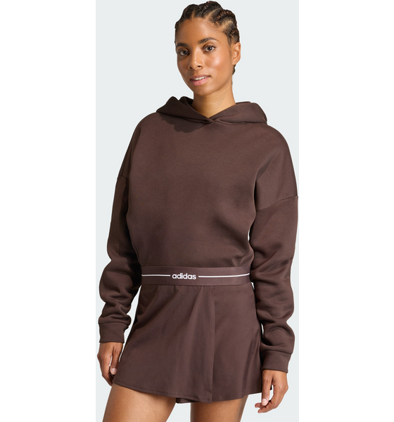 
ADIDAS, 
Adidas Hyperglam Hoodie I Crop-modell, 
Detail 1
