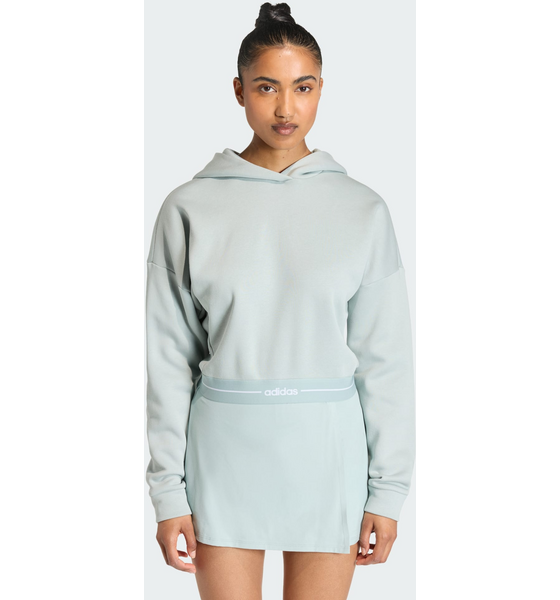 
ADIDAS, 
Adidas Hyperglam Hoodie I Crop-modell, 
Detail 1
