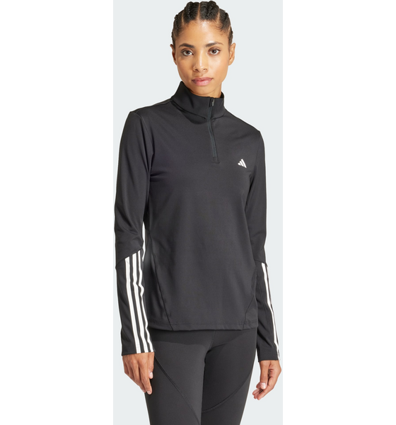 947471101106 ADIDAS Adidas Hyperglam Training Quarter-zip Träningsjacka  Model01 Detail