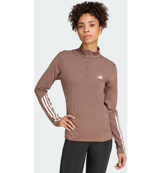 947471102104 ADIDAS Adidas Hyperglam Training Quarter-zip Träningsjacka  Model01 Detail