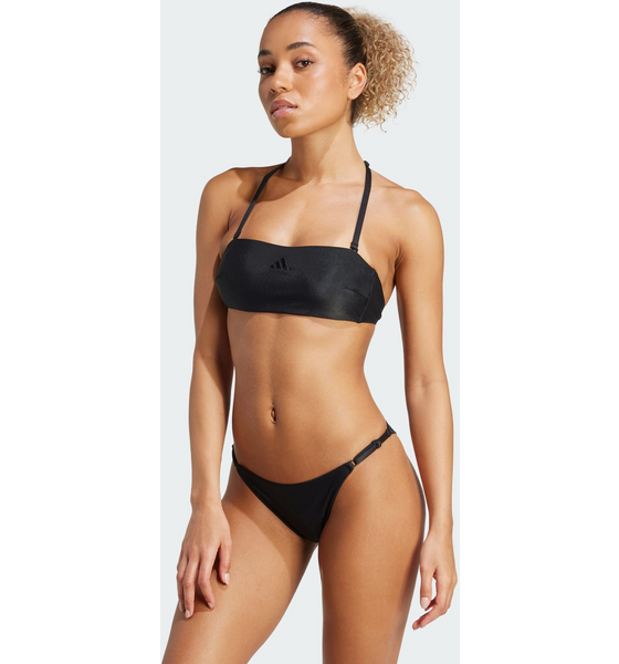 950241101101 ADIDAS Adidas Iconisea Ribbed Padded Bandeau Bikiniöverdel  Model01 Detail