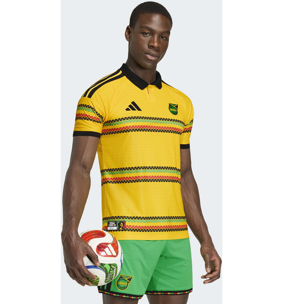 
ADIDAS, 
Adidas Jamaica 26 X Bob Marley Authentic Hemmatr&ouml;ja, 
Detail 1
