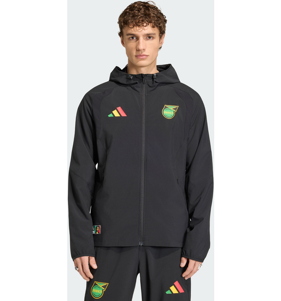 
ADIDAS, 
Adidas Jamaica X Bob Marley Tiro Travel Full Zip Windbreaker Jacka, 
Detail 1
