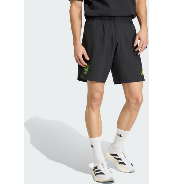 
ADIDAS, 
Adidas Jamaica X Bob Marley Tiro Travel Shorts, 
Detail 1
