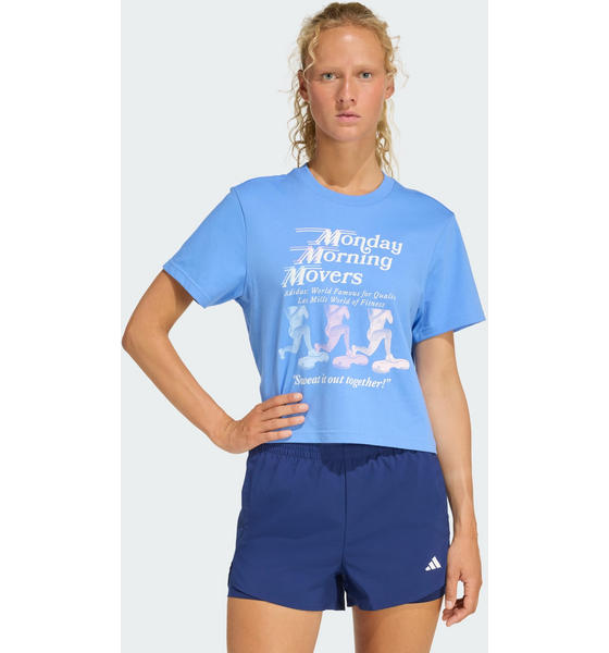 
ADIDAS, 
Adidas Lesmills Movers Graphic T-shirt, 
Detail 1
