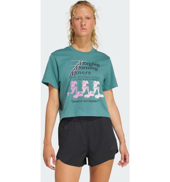 
ADIDAS, 
Adidas Lesmills Movers Graphic T-shirt, 
Detail 1
