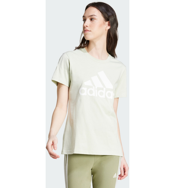 Adidas Adidas Loungewear Essentials Logo Tee Urheilu LINEN GREEN