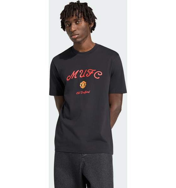 
ADIDAS, 
Adidas Manchester United Seasonal Graphic T-shirt, 
Detail 1
